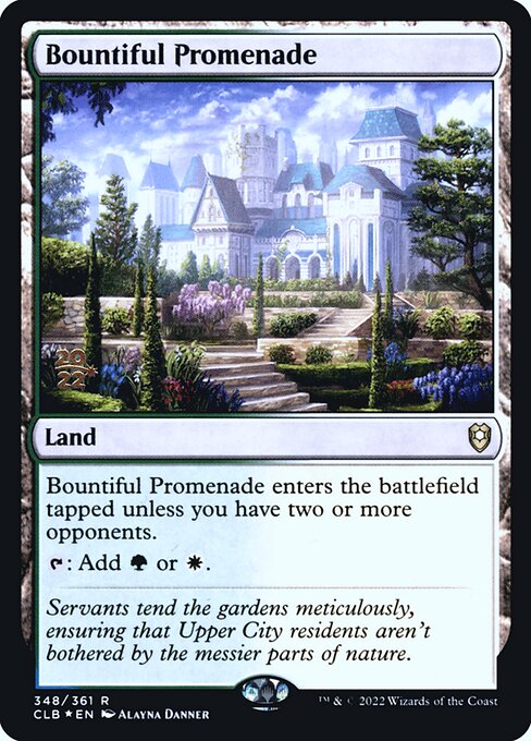Bountiful Promenade from Battle for Baldur's Gate Promos