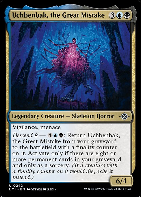 Uchbenbak, the Great Mistake highlighted card art
