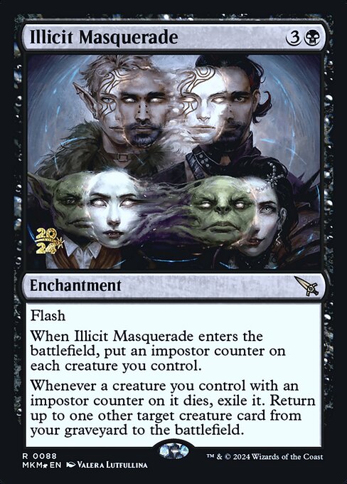 Illicit Masquerade from Murders at Karlov Manor Promos