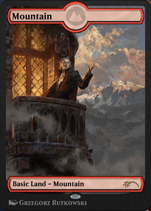 Mountain from MTG Arena Promos