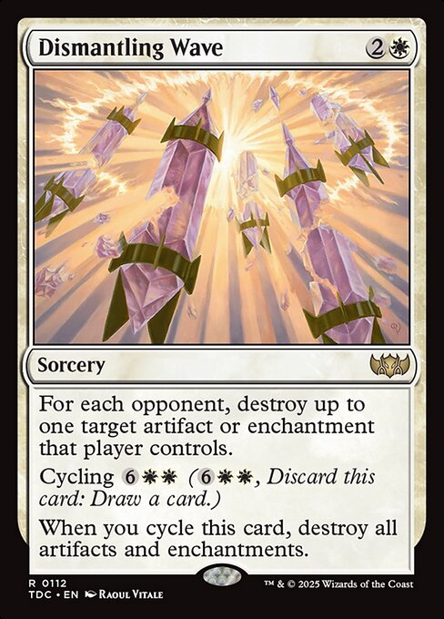 Dismantling Wave highlighted card art