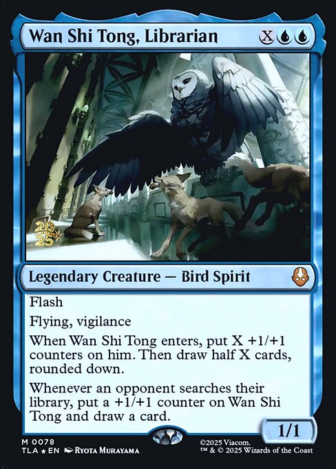 Wan Shi Tong, Librarian from Avatar: The Last Airbender Promos