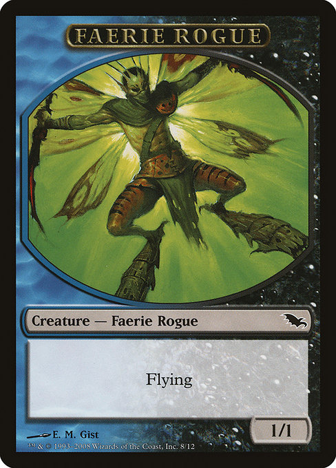 Faerie Rogue from Shadowmoor Tokens