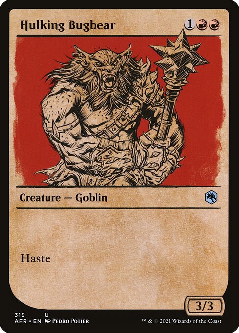 Hulking Bugbear highlighted card art