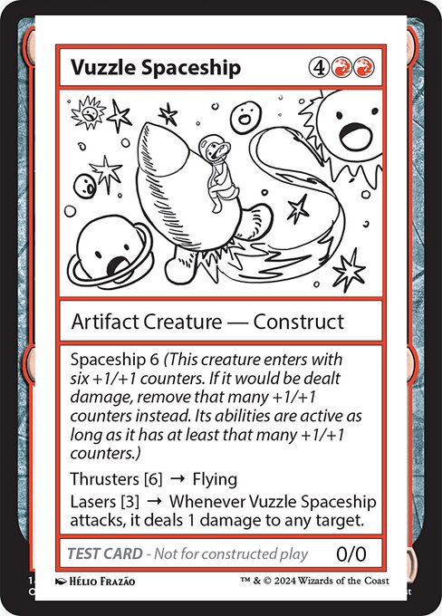 Vuzzle Spaceship highlighted card art