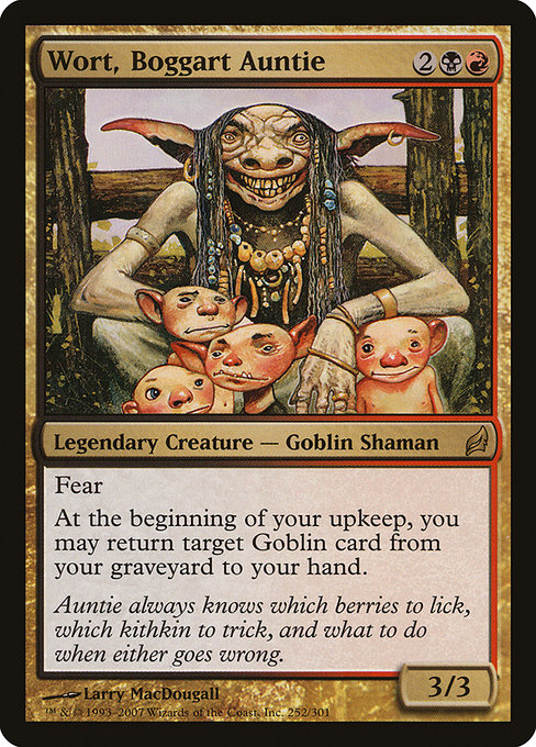 Wort, Boggart Auntie highlighted card art