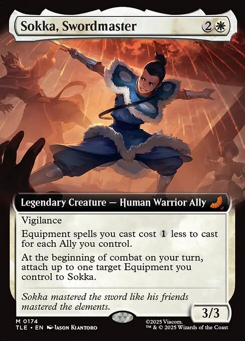 Sokka, Swordmaster from Avatar: The Last Airbender Eternal