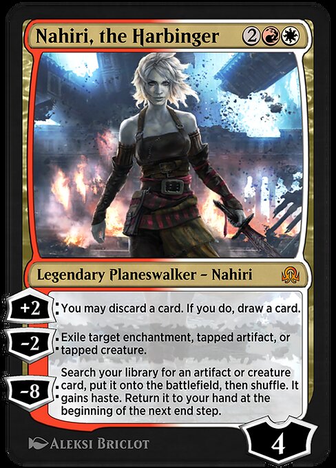 Nahiri, the Harbinger from Shadows over Innistrad Remastered