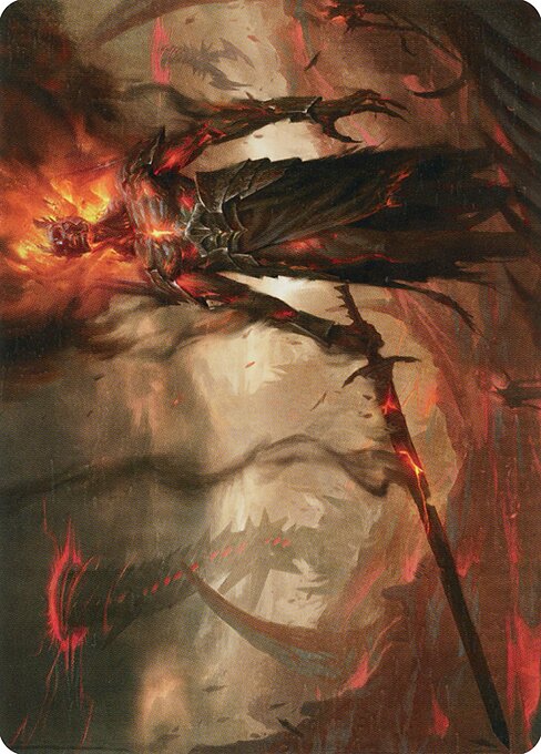 Ashen Reaper // Ashen Reaper from March of the Machine Art Series