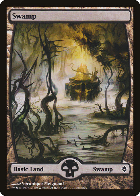 Swamp from Zendikar