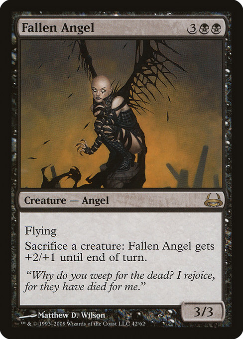 Fallen Angel from Duel Decks: Divine vs. Demonic