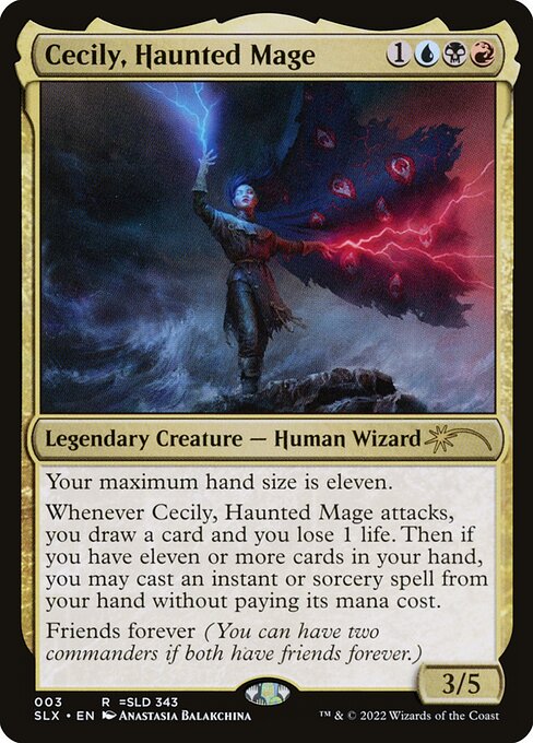 Cecily, Haunted Mage highlighted card art