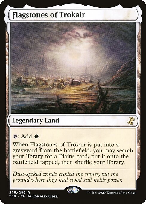 Flagstones of Trokair highlighted card art