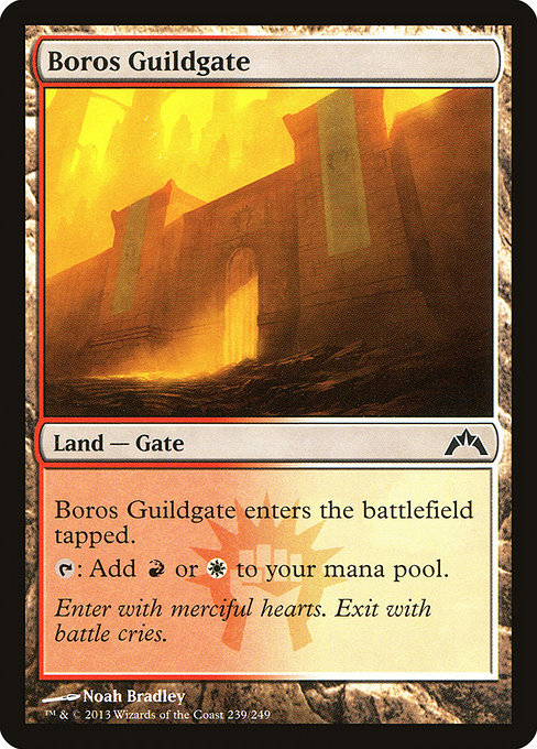 Boros Guildgate from Gatecrash
