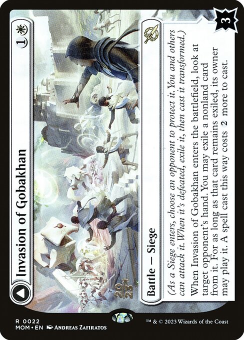 Invasion of Gobakhan // Lightshield Array from March of the Machine Promos