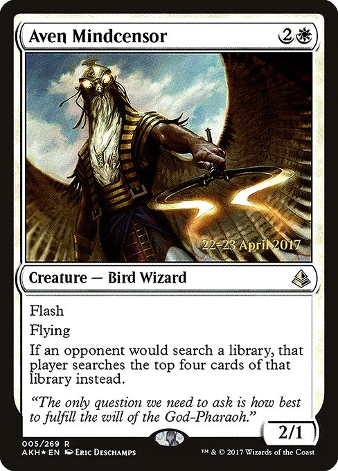 Aven Mindcensor from Amonkhet Promos