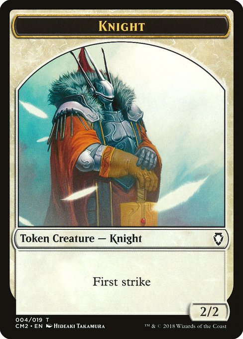Knight highlighted card art