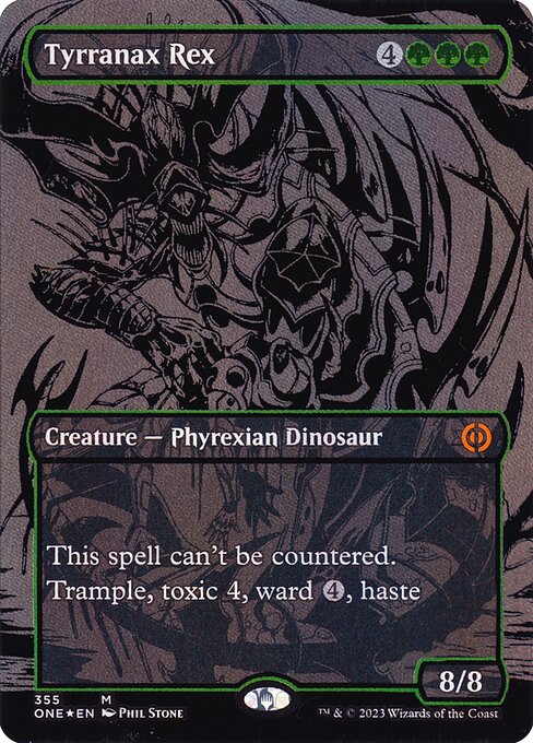 Tyrranax Rex from Phyrexia: All Will Be One