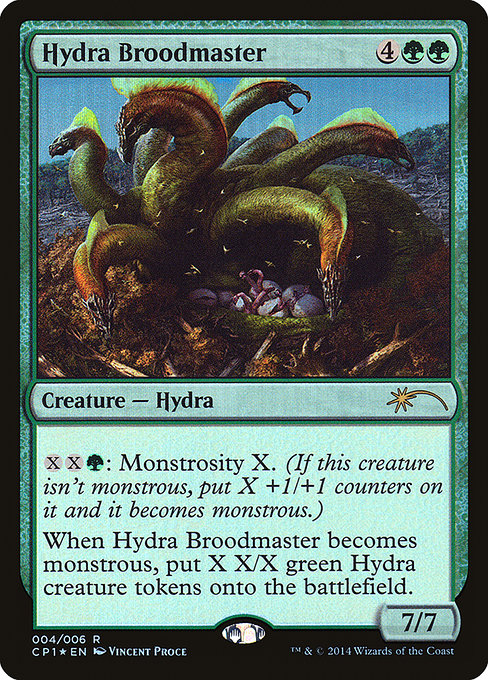 Hydra Broodmaster from Magic 2015 Clash Pack