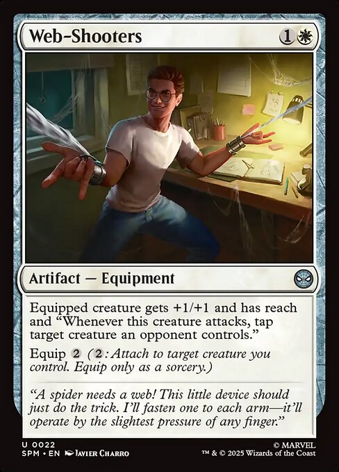 Web-Shooters highlighted card art