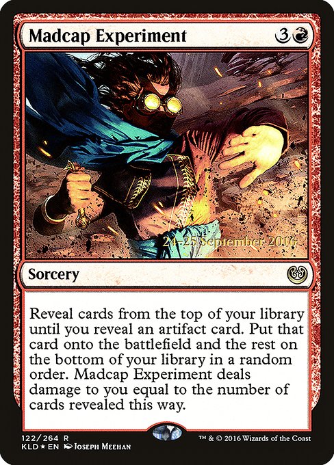 Madcap Experiment from Kaladesh Promos