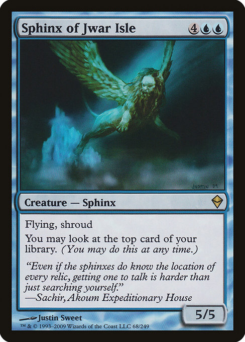 Sphinx of Jwar Isle from Zendikar