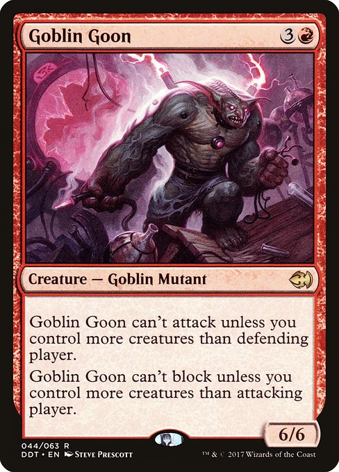 Goblin Goon from Duel Decks: Merfolk vs. Goblins