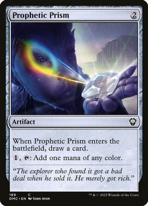 Prophetic Prism from Dominaria United Commander