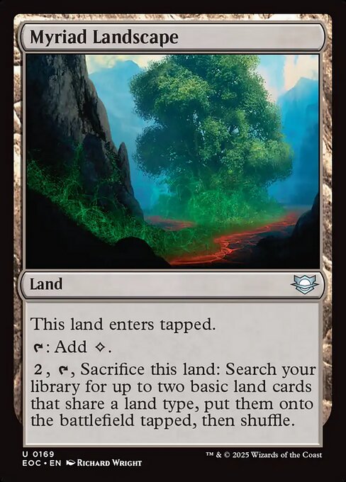 Myriad Landscape highlighted card art