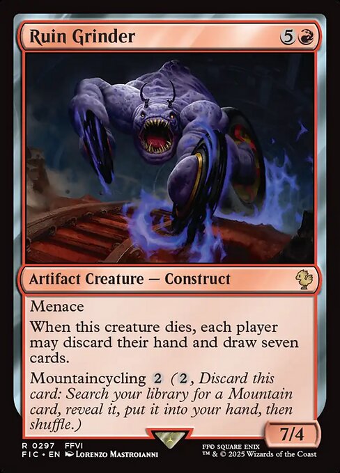 Ruin Grinder highlighted card art