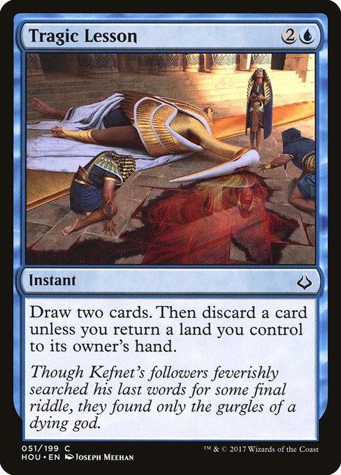 Tragic Lesson from Hour of Devastation