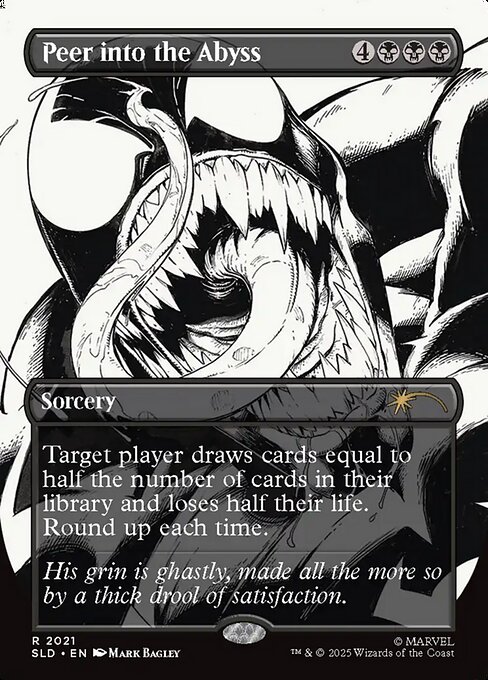 Peer into the Abyss highlighted card art