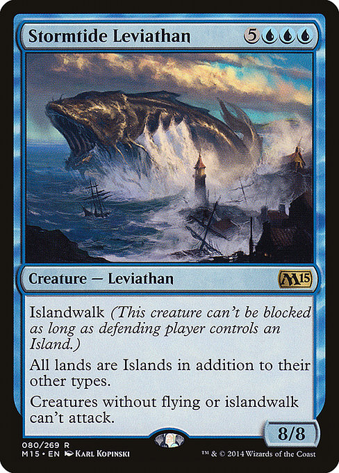 Stormtide Leviathan from Magic 2015
