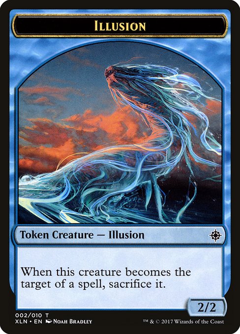 Illusion highlighted card art