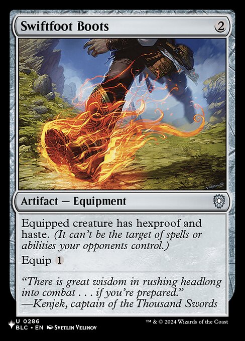 Swiftfoot Boots from The List