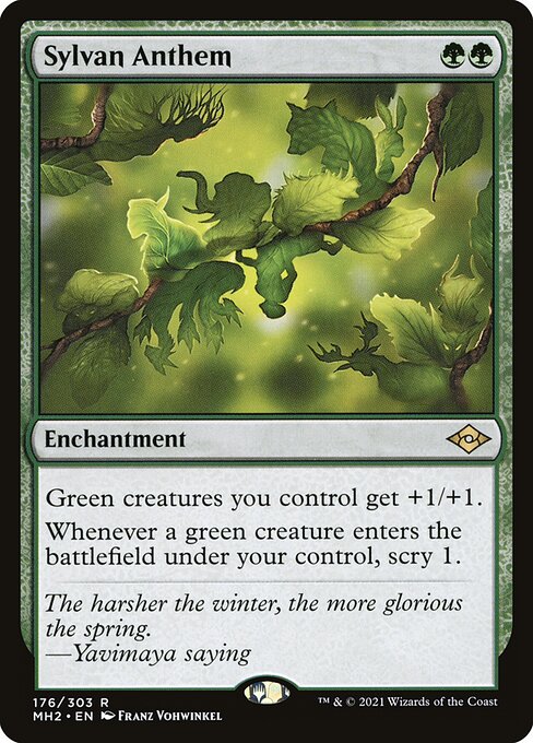 Sylvan Anthem from Modern Horizons 2