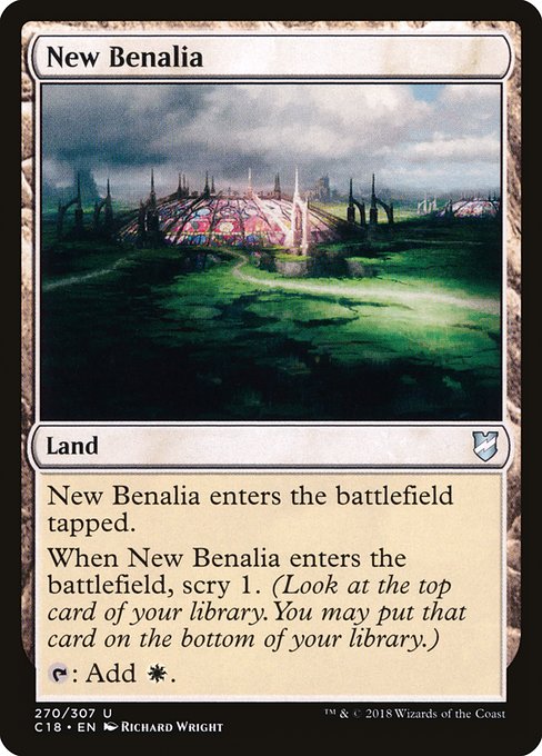 New Benalia from Commander 2018