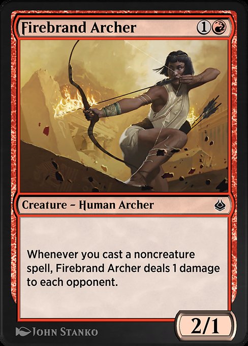 Firebrand Archer from Amonkhet Remastered