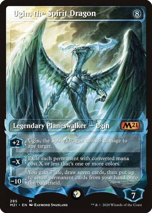 Ugin, the Spirit Dragon from Core Set 2021