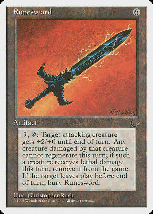 Runesword highlighted card art