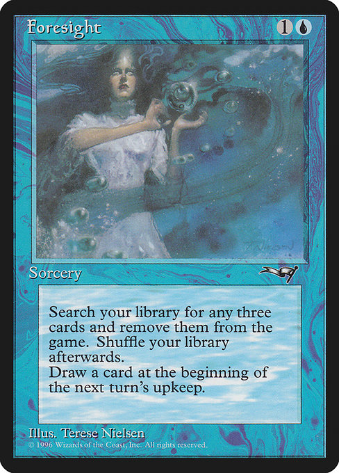 Foresight highlighted card art