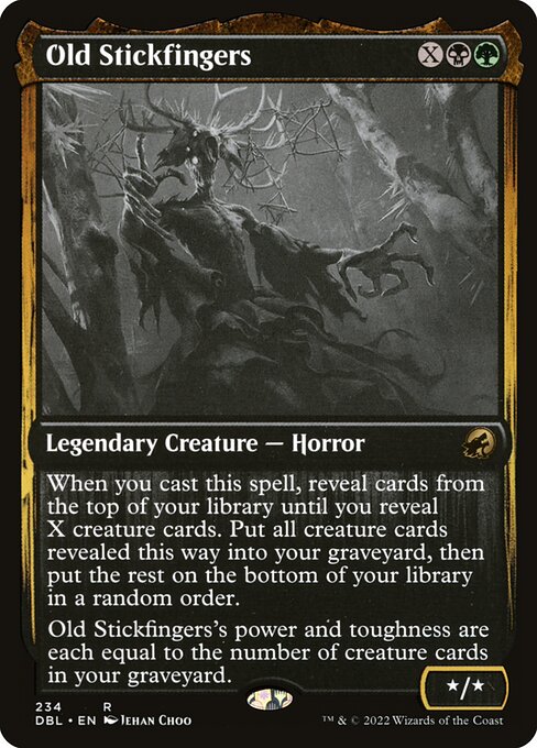 Old Stickfingers from Innistrad: Double Feature