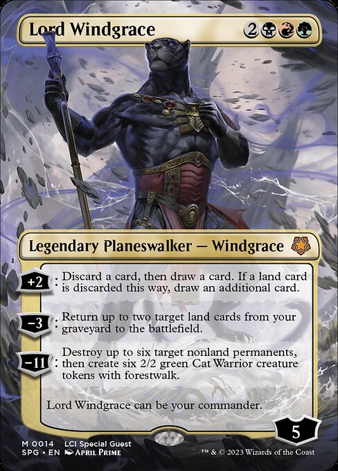 Lord Windgrace highlighted card art