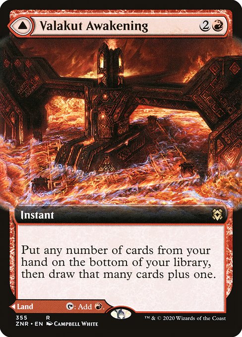 Valakut Awakening // Valakut Stoneforge from Zendikar Rising