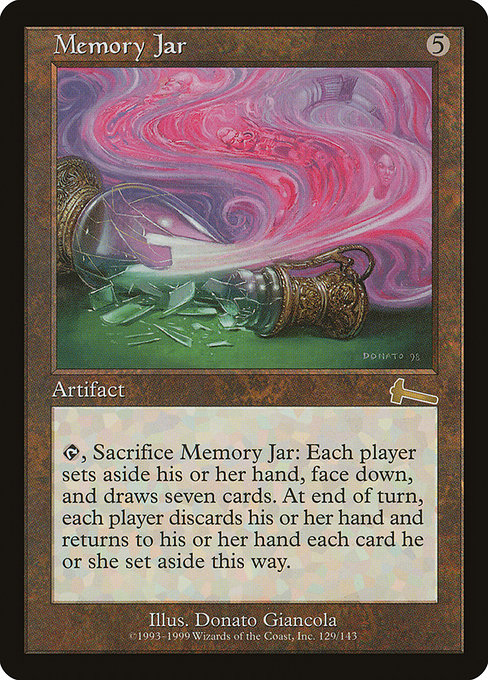 Memory Jar from Urza's Legacy