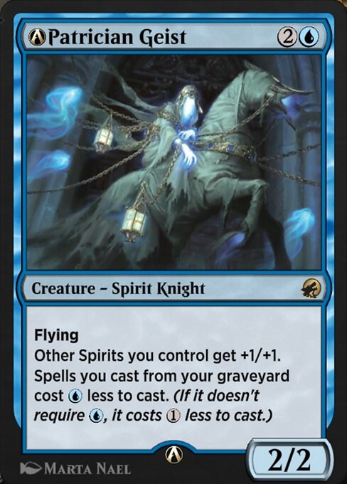 A-Patrician Geist highlighted card art