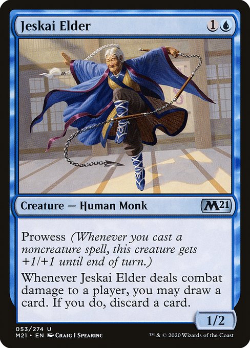 Jeskai Elder from Core Set 2021