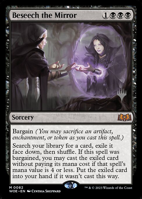 Beseech the Mirror from Wilds of Eldraine Promos