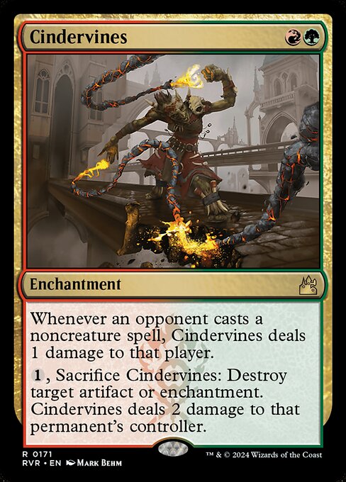 Cindervines highlighted card art