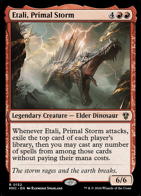Etali, Primal Storm from Murders at Karlov Manor Commander